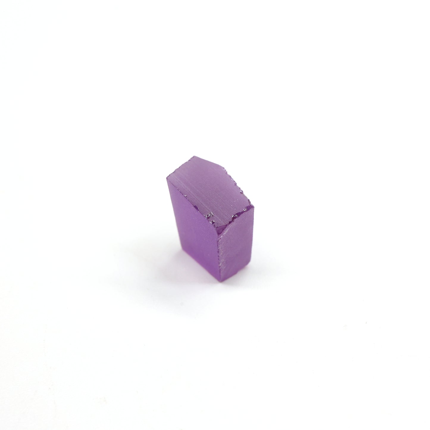 Purple Czochralski Pulled Sapphire (Bluish Hue) - Grade A - Faceting Rough