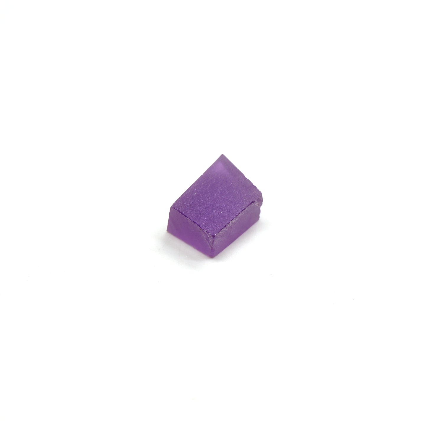 Purple Czochralski Pulled Sapphire (Bluish Hue) - Grade A - Faceting Rough