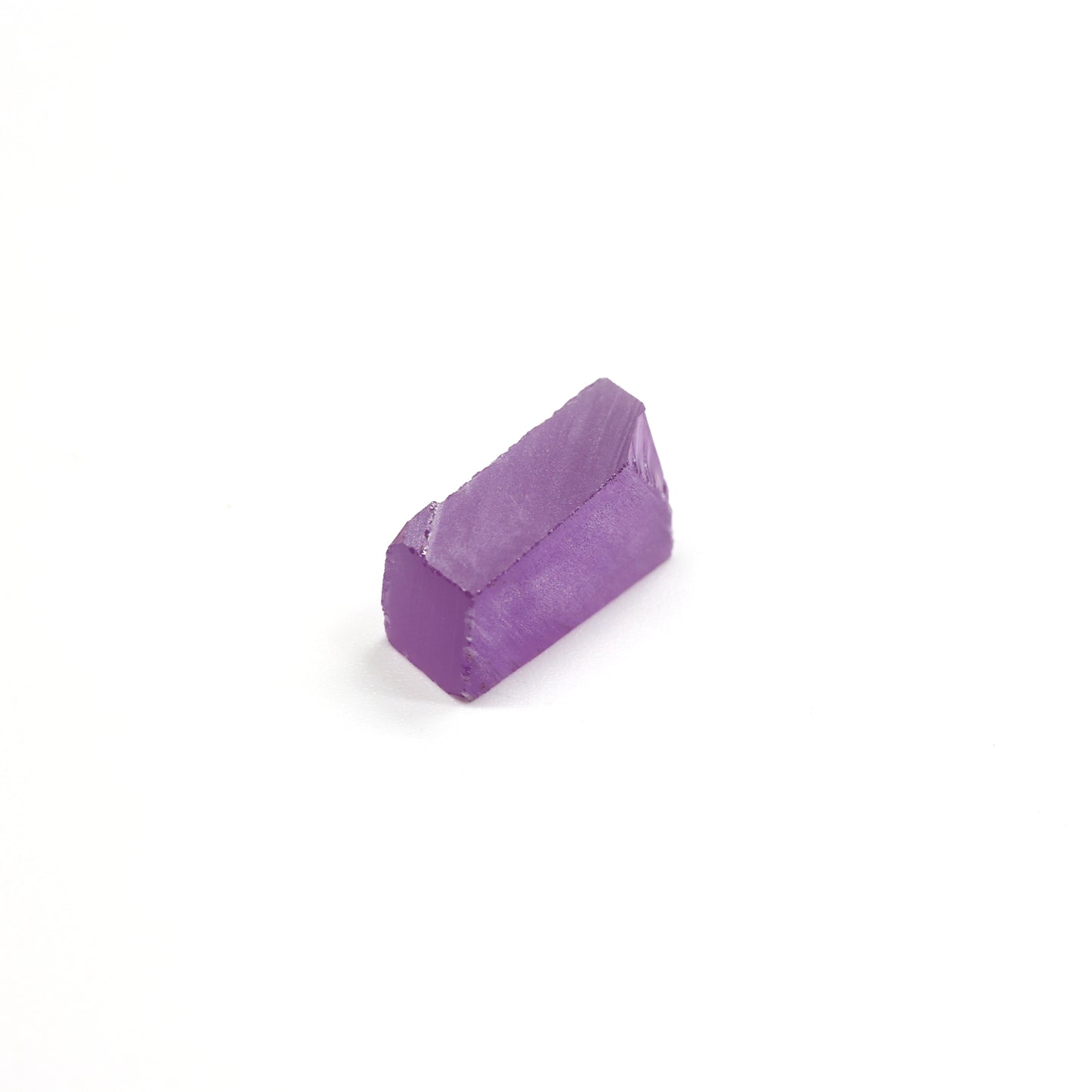 Purple Czochralski Pulled Sapphire (Bluish Hue) - Grade A - Faceting Rough