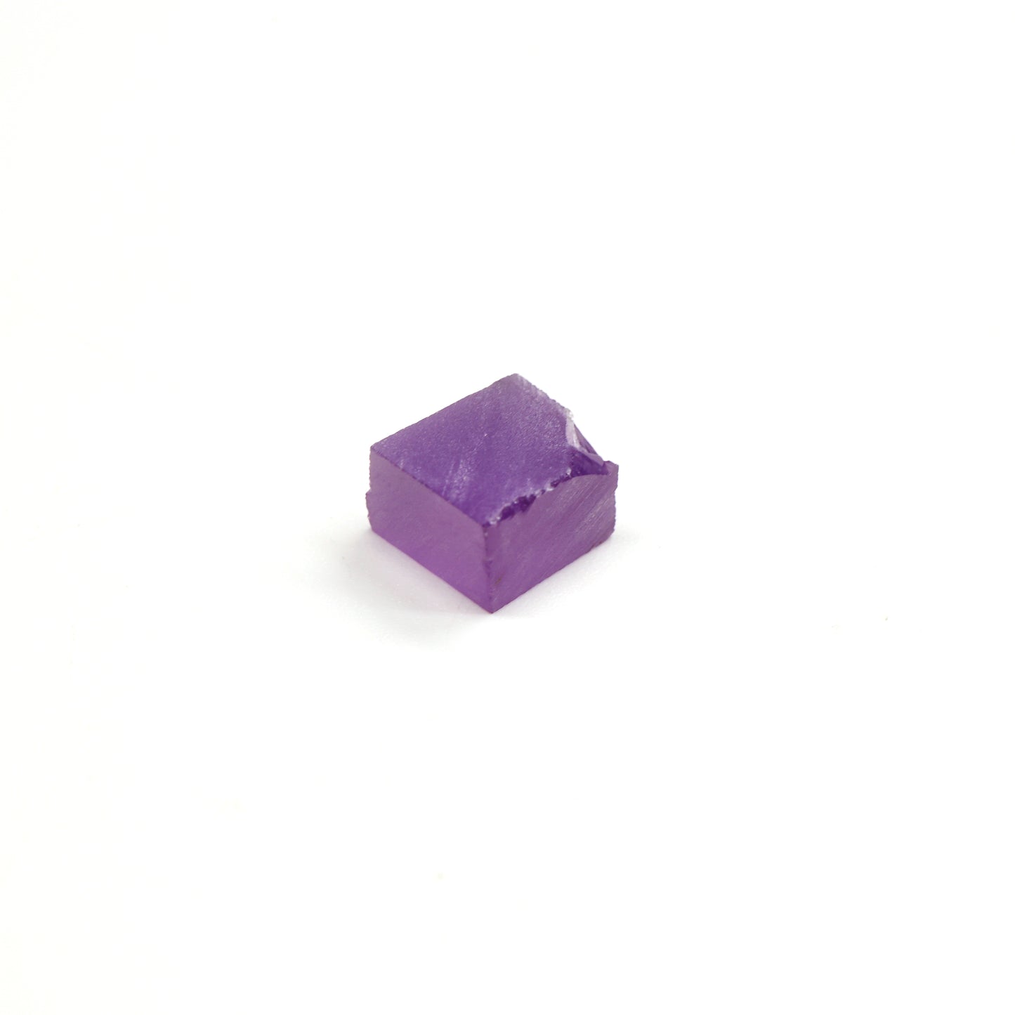 Purple Czochralski Pulled Sapphire (Bluish Hue) - Grade A - Faceting Rough
