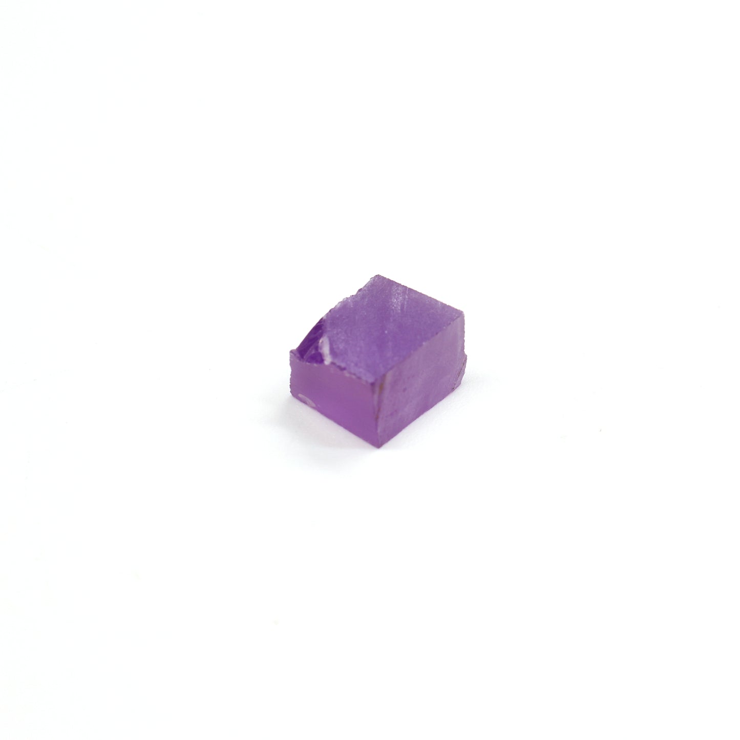 Purple Czochralski Pulled Sapphire (Bluish Hue) - Grade A - Faceting Rough