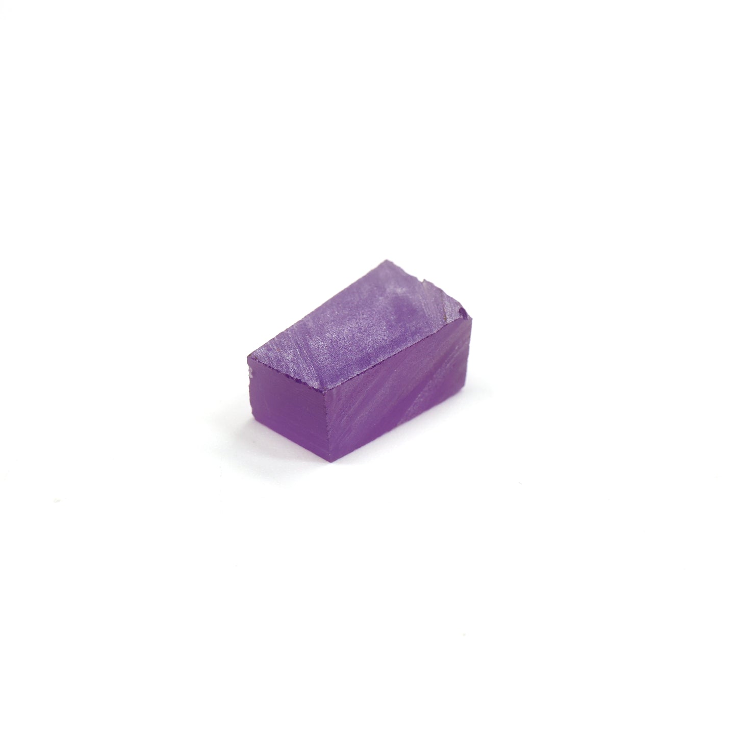 Purple Czochralski Pulled Sapphire (Bluish Hue) - Grade A - Faceting Rough