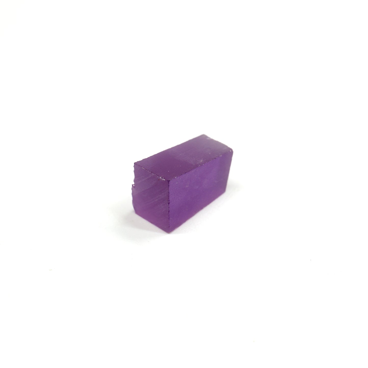 Purple Czochralski Pulled Sapphire (Bluish Hue) - Grade A - Faceting Rough