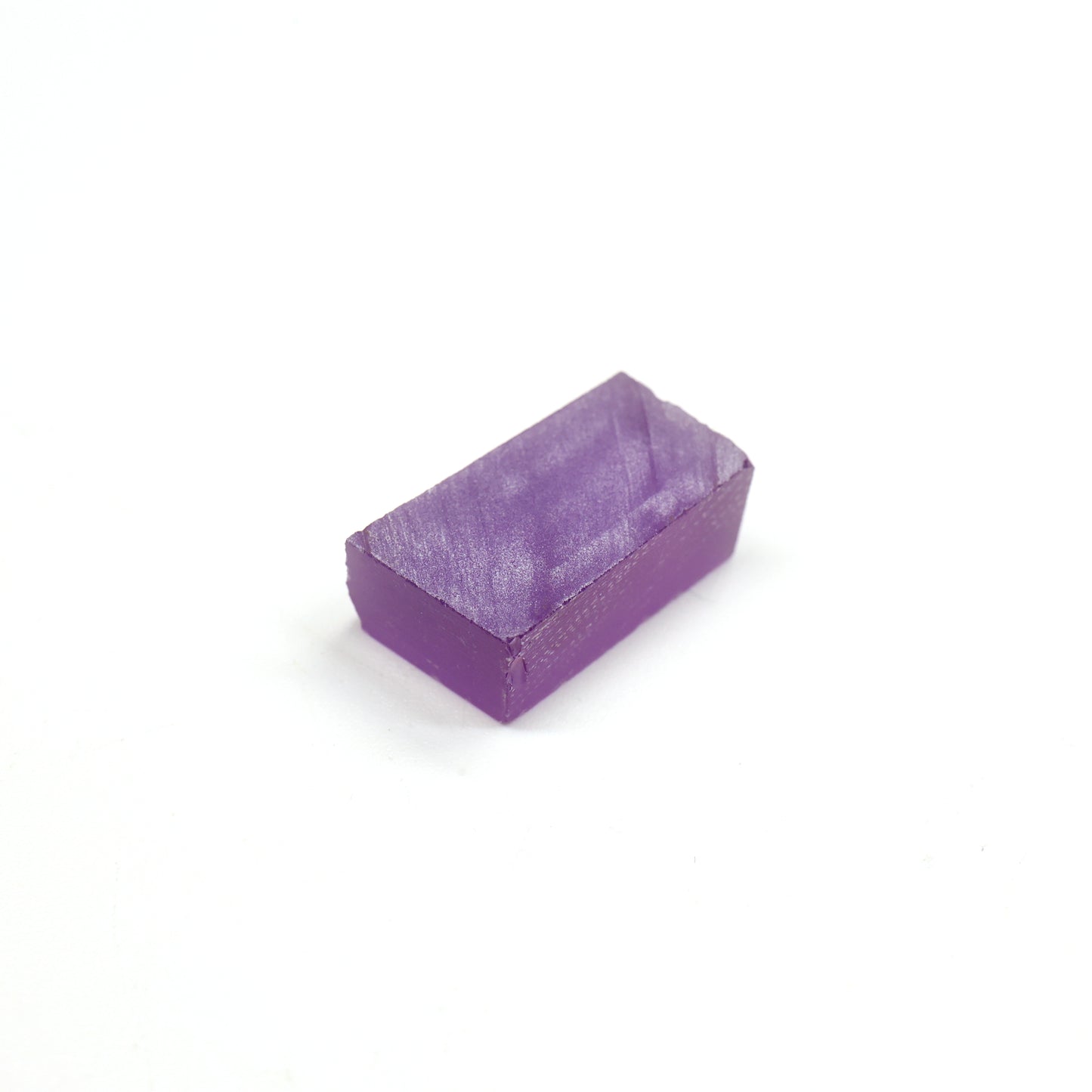 Purple Czochralski Pulled Sapphire (Bluish Hue) - Grade A - Faceting Rough