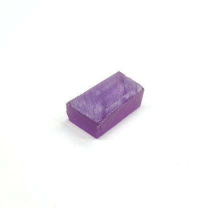 Purple Czochralski Pulled Sapphire (Bluish Hue) - Grade A - Faceting Rough