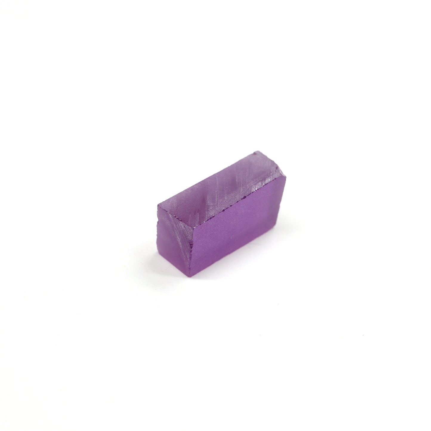 Purple Czochralski Pulled Sapphire (Bluish Hue) - Grade A - Faceting Rough