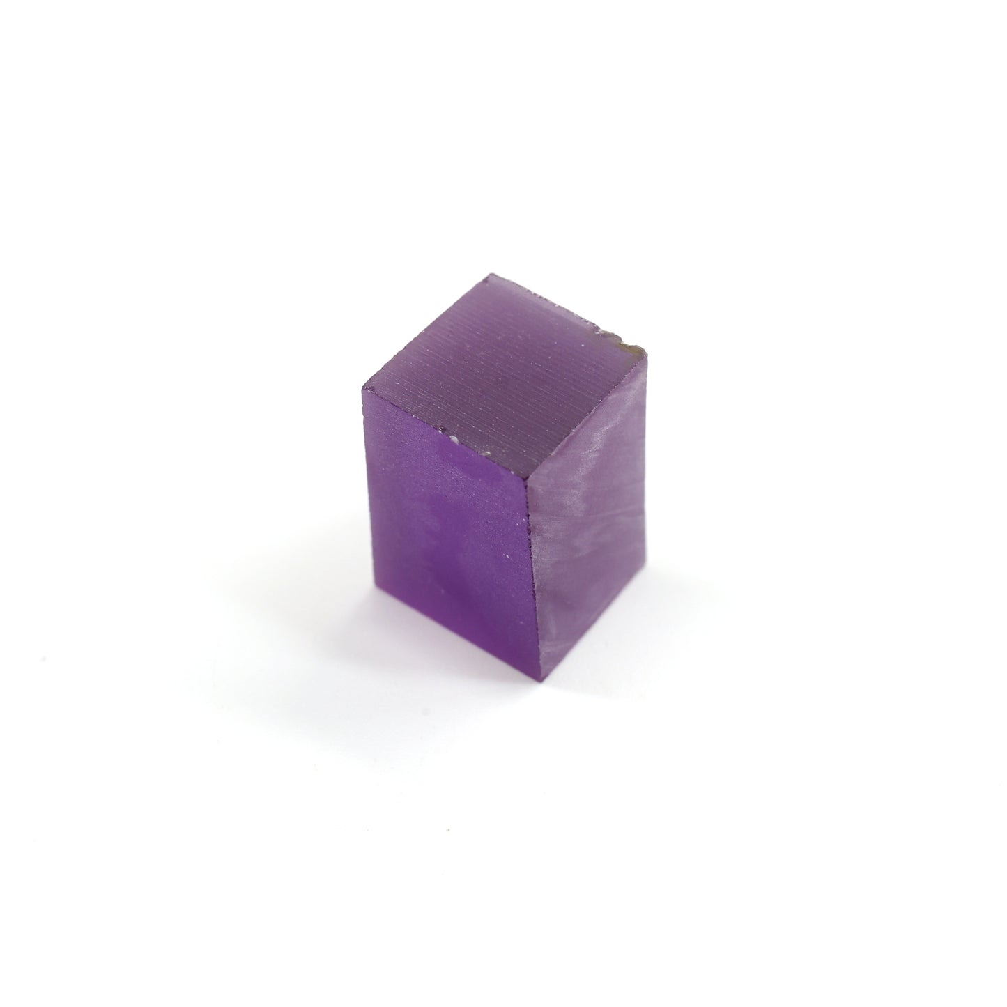 Purple Czochralski Pulled Sapphire (Bluish Hue) - Grade A - Faceting Rough
