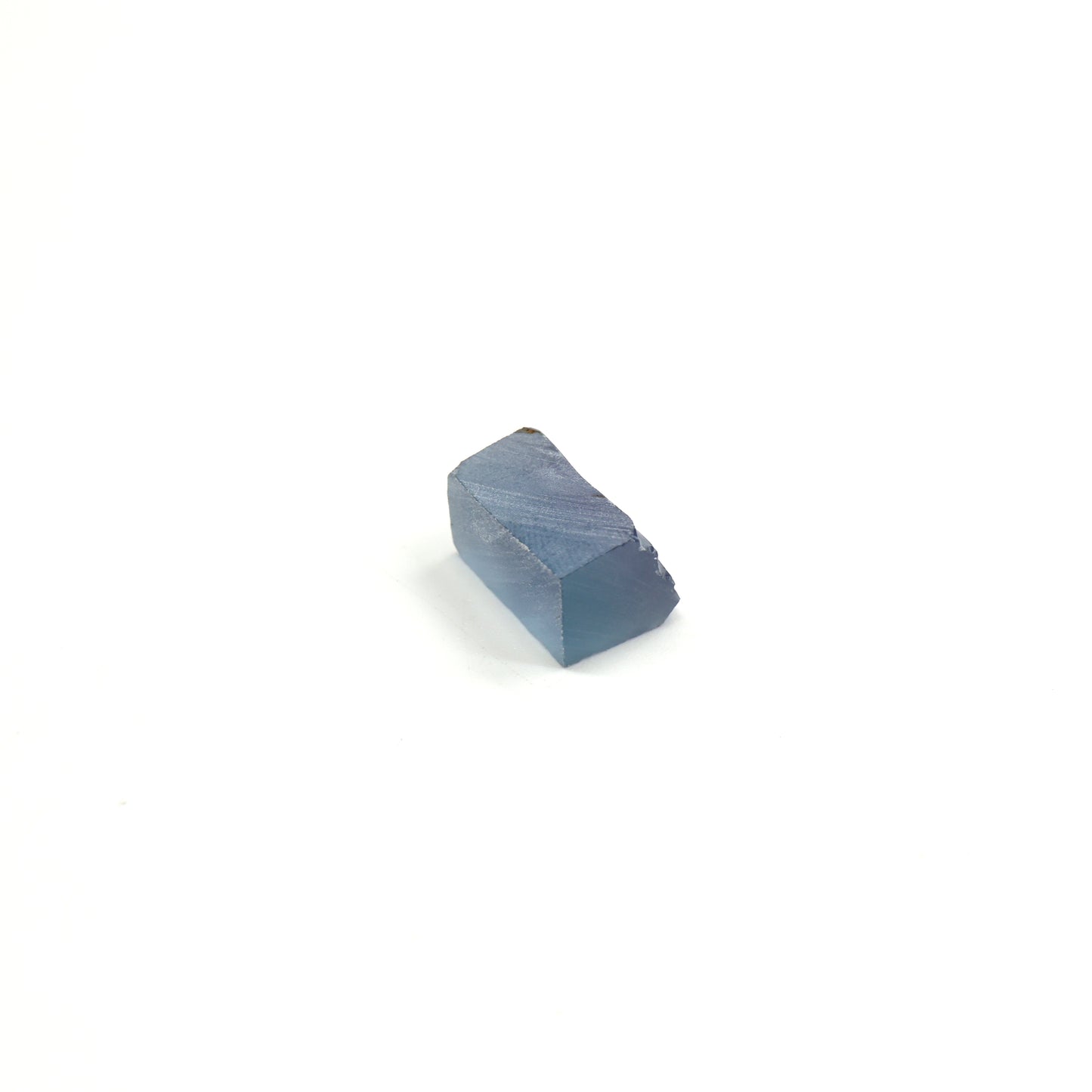 High Teal Color-Change Czochralski Pulled Sapphire - Faceting Rough
