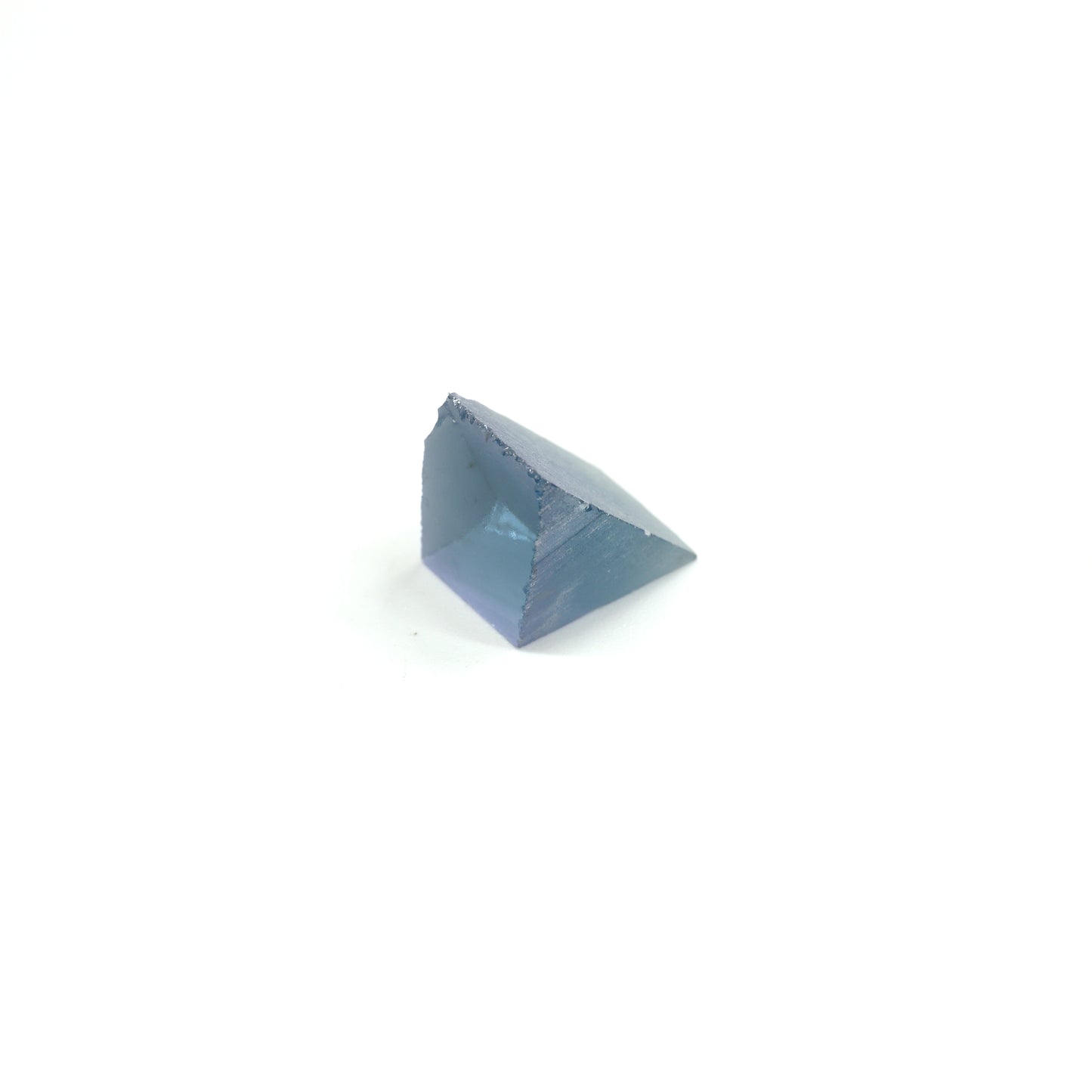 High Teal Color-Change Czochralski Pulled Sapphire - Faceting Rough
