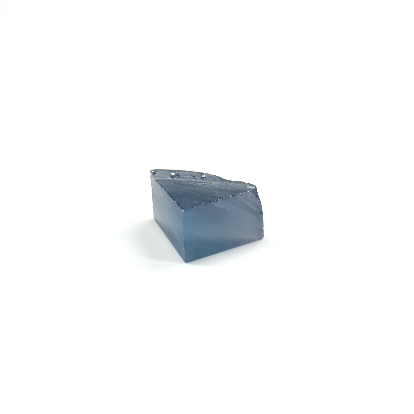 High Teal Color-Change Czochralski Pulled Sapphire - Faceting Rough