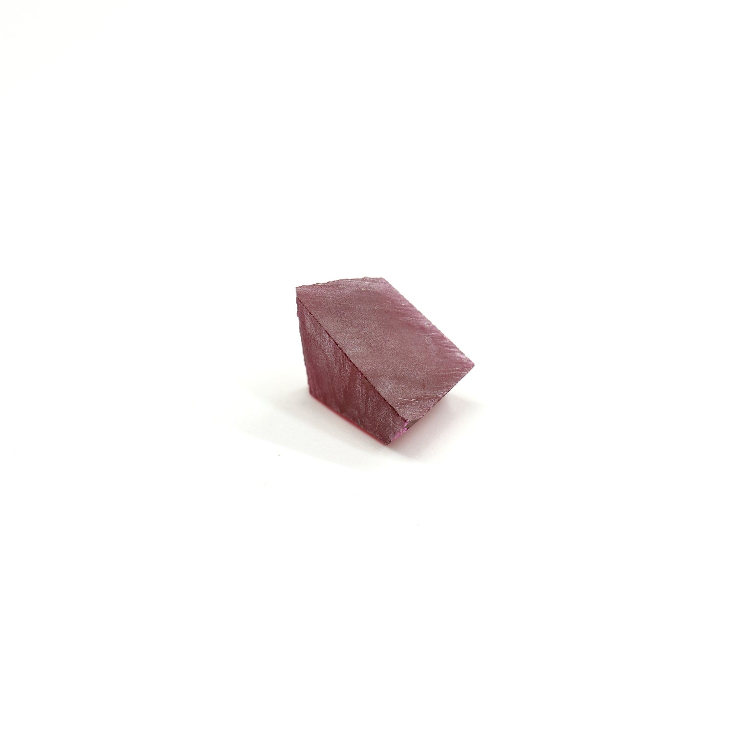 Pigeon Blood Red  Czochralski Pulled Ruby - Grade A - Faceting Rough