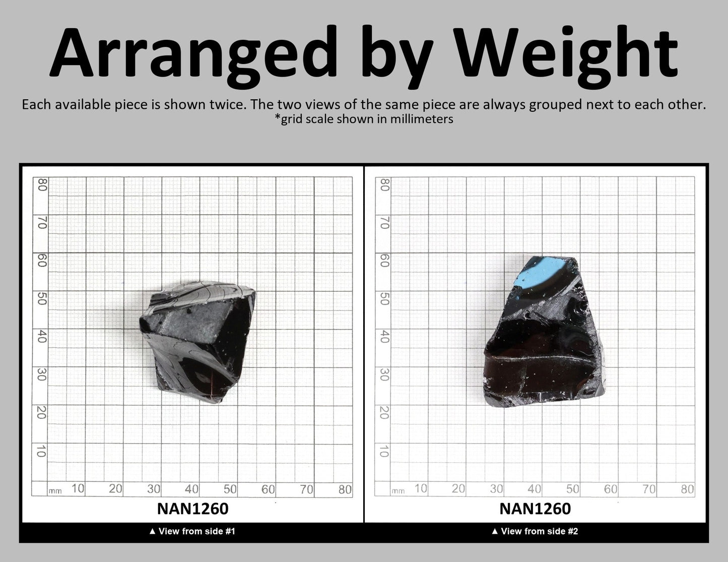 Nanosital Simulated Smoky Brown Lab Created Faceting Rough for Gem Cutting - #151 - Various Sizes #BEGIN