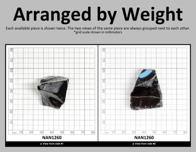 Nanosital Simulated Smoky Brown Lab Created Faceting Rough for Gem Cutting - #151 - Various Sizes #BEGIN