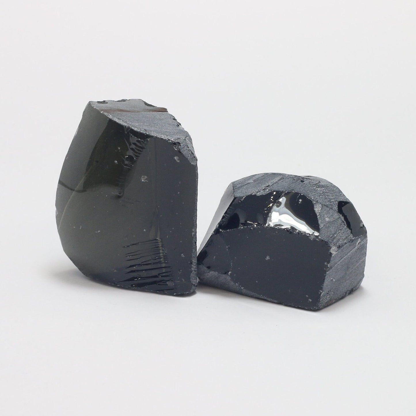 Nanosital Simulated Smoky Quartz Lab Created Faceting Rough for Gem Cutting - #A-4235 - Various Sizes #BEGIN
