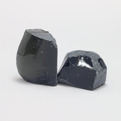 Nanosital Simulated Smoky Quartz Lab Created Faceting Rough for Gem Cutting - #A-4235 - Various Sizes #BEGIN