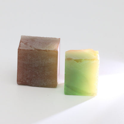 Nanosital Simulated Sweet Dreams Honey Opal Lab Created Faceting Rough for Gem Cutting - #500- Various Sizes #BEGIN