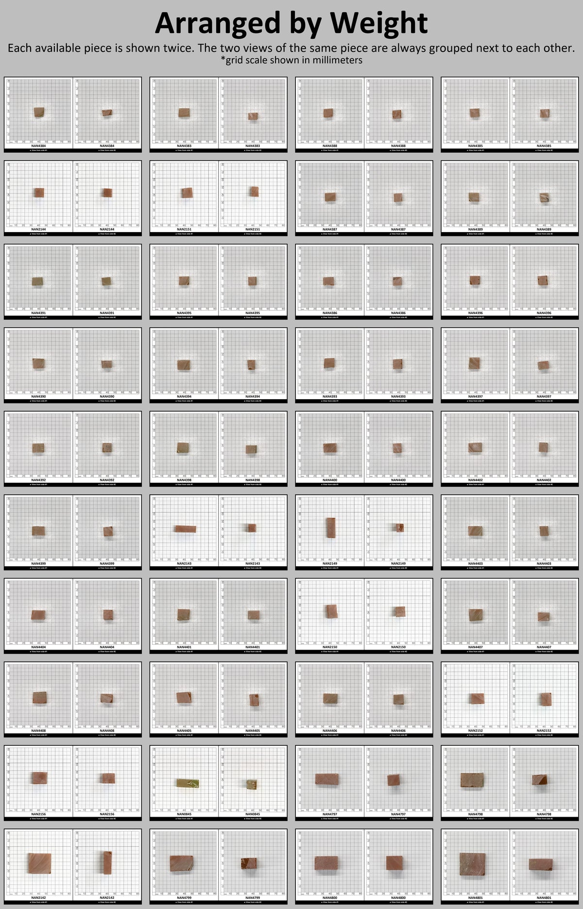 Nanosital Simulated Sweet Dreams Honey Opal Lab Created Faceting Rough for Gem Cutting - #500- Various Sizes : #BEGIN