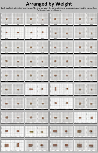 Nanosital Simulated Sweet Dreams Honey Opal Lab Created Faceting Rough for Gem Cutting - #500- Various Sizes : #BEGIN