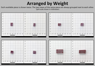 Nanosital Simulated Sweet Dreams Lab Created Faceting Rough for Gem Cutting - #400 - Various Sizes #BEGIN