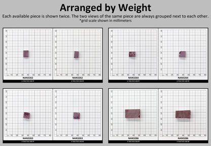 Nanosital Simulated Sweet Dreams Lab Created Faceting Rough for Gem Cutting - #400 - Various Sizes #BEGIN