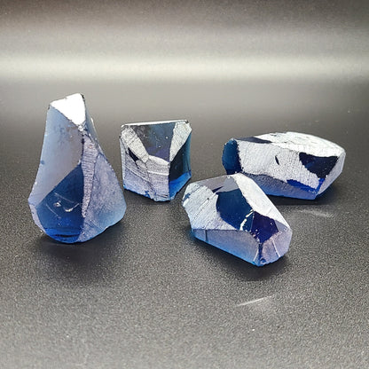 Nanosital Simulated Swiss Blue Topaz Lab Created Faceting Rough for Gem Cutting - #1782 - Various Sizes #BEGIN