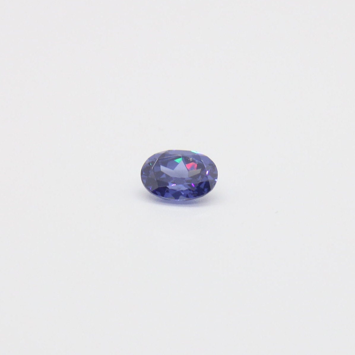 Tanzanite Cubic Zirconia Faceting Rough for Gem Cutting - Various Sizes #BEGIN