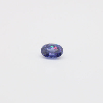 Tanzanite Cubic Zirconia Faceting Rough for Gem Cutting - Various Sizes #BEGIN