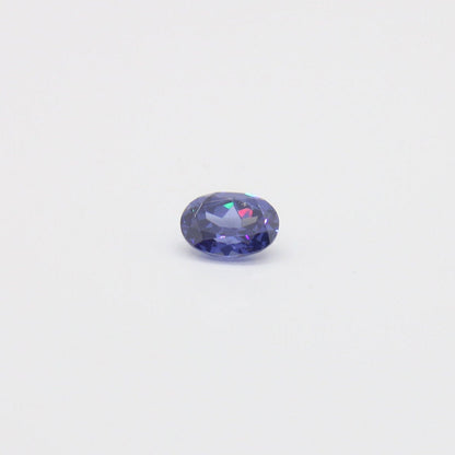 Tanzanite Cubic Zirconia Faceting Rough for Gem Cutting - Various Sizes #BEGIN