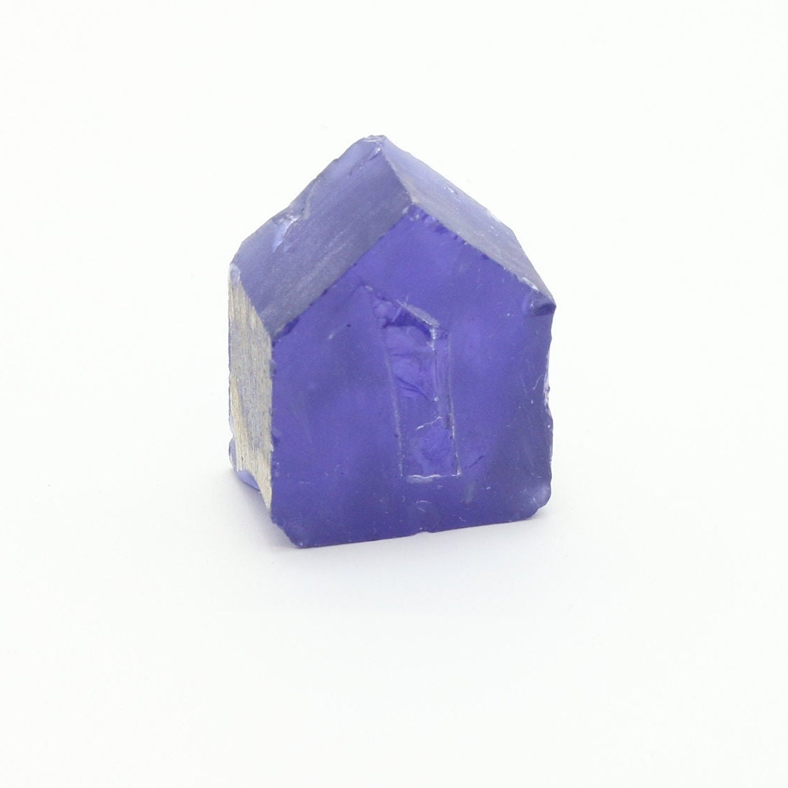 Nanosital Simulated Tanzanite (Included)  Lab Created Faceting Rough for Gem Cutting - #Z-124- Various Sizes #BEGIN