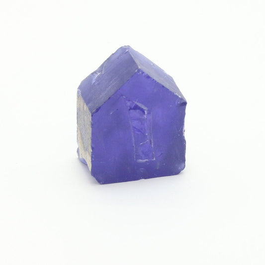 Nanosital Simulated Tanzanite (Included)  Lab Created Faceting Rough for Gem Cutting - #Z-124- Various Sizes #BEGIN