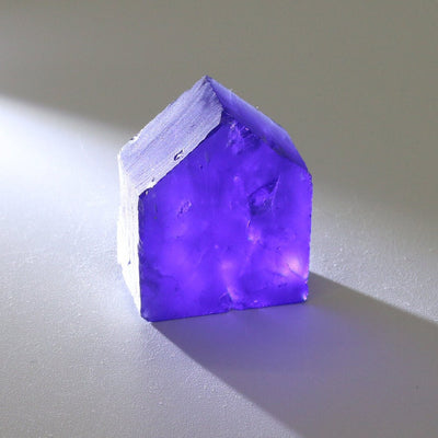 Nanosital Simulated Tanzanite (Included)  Lab Created Faceting Rough for Gem Cutting - #Z-124- Various Sizes #BEGIN