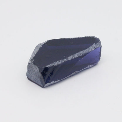 Nanosital Simulated Tanzanite Lab Created Faceting Rough for Gem Cutting - #124 - Various Sizes #BEGIN