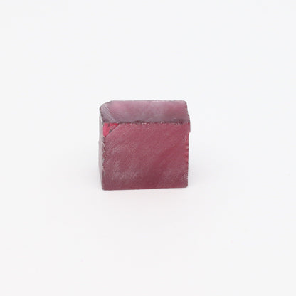 Nanosital Simulated Medium Ruby Lab Created Faceting Rough for Gem Cutting - #TB-20 - Various Sizes : #BEGIN