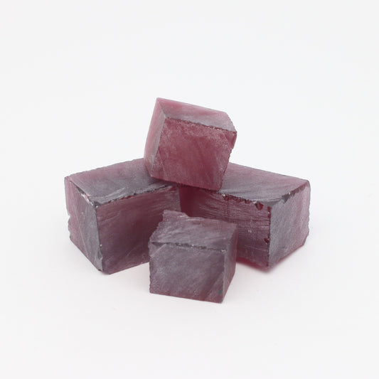 Nanosital Simulated Medium Ruby Lab Created Faceting Rough for Gem Cutting - #TB-20 - Various Sizes : #BEGIN