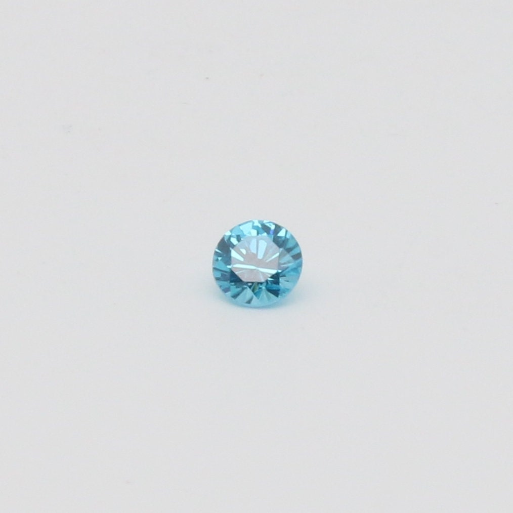Blue Topaz Cubic Zirconia Faceting Rough for Gem Cutting - Various Sizes : #BEGIN