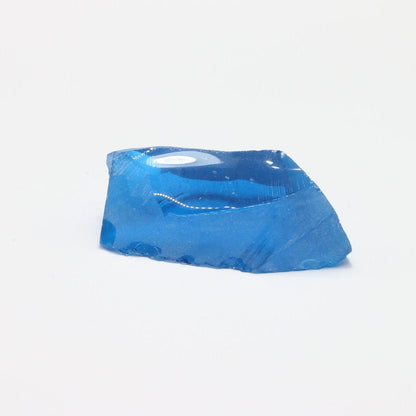 Nanosital Simulated Ultramarine Lab Created Faceting Rough for Gem Cutting - #A-7408 - Various Sizes #BEGIN