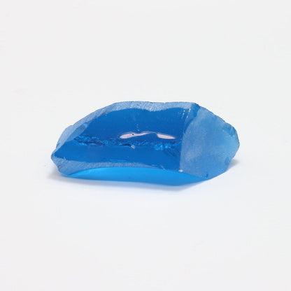 Nanosital Simulated Ultramarine Lab Created Faceting Rough for Gem Cutting - #A-7408 - Various Sizes #BEGIN