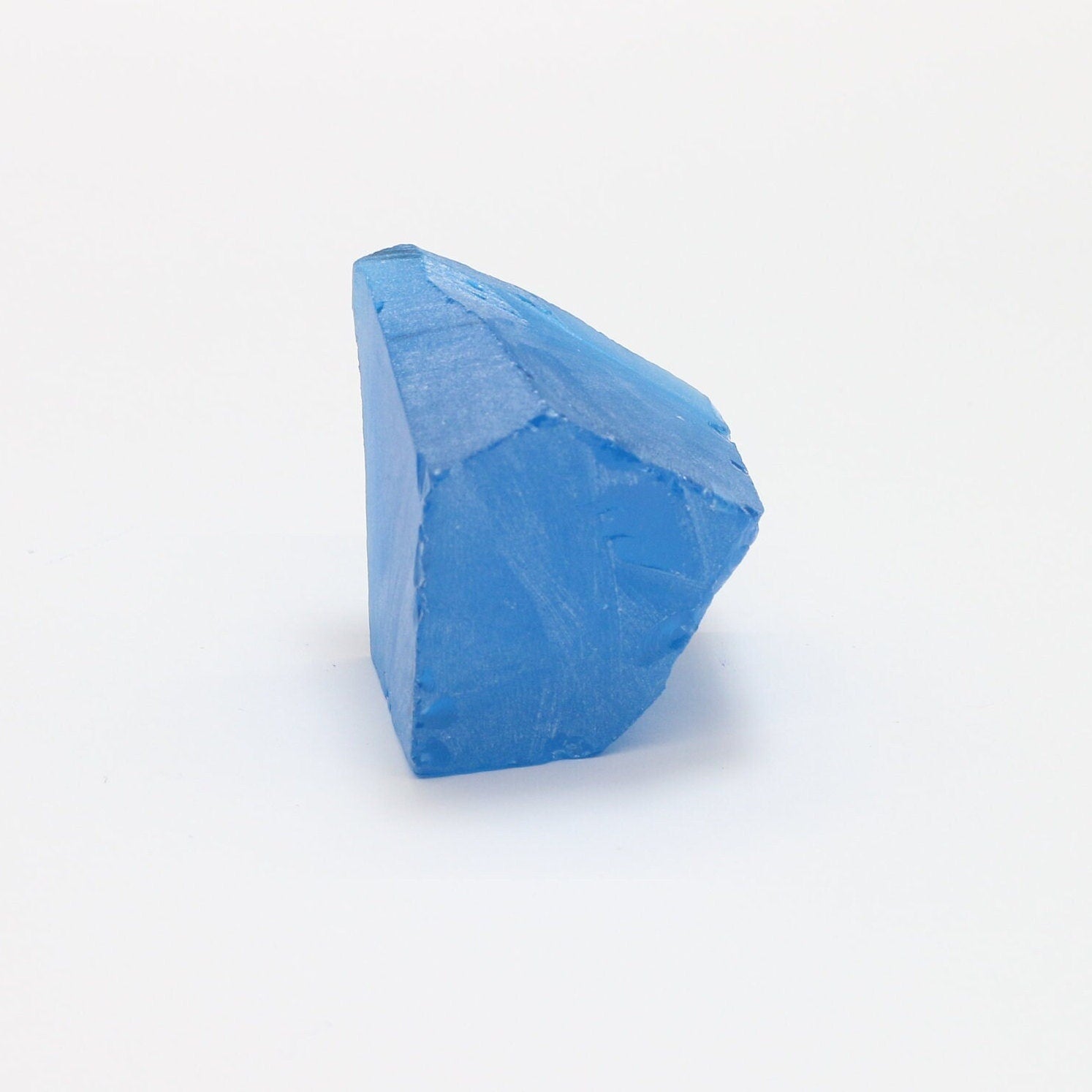 Nanosital Simulated Ultramarine Lab Created Faceting Rough for Gem Cutting - #A-7408 - Various Sizes #BEGIN