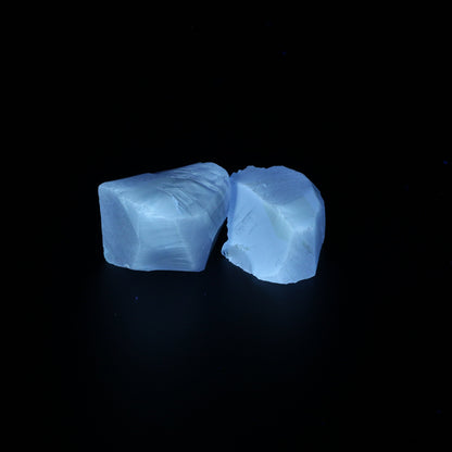 UV Reactive Nanosital #A-8002 Lab Created Faceting Rough for Gem Cutting - Various Sizes #BEGIN