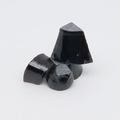 Very Dark Brown YAG Cr4+:YAG Faceting Rough for Gem Cutting - Various Sizes #BEGIN