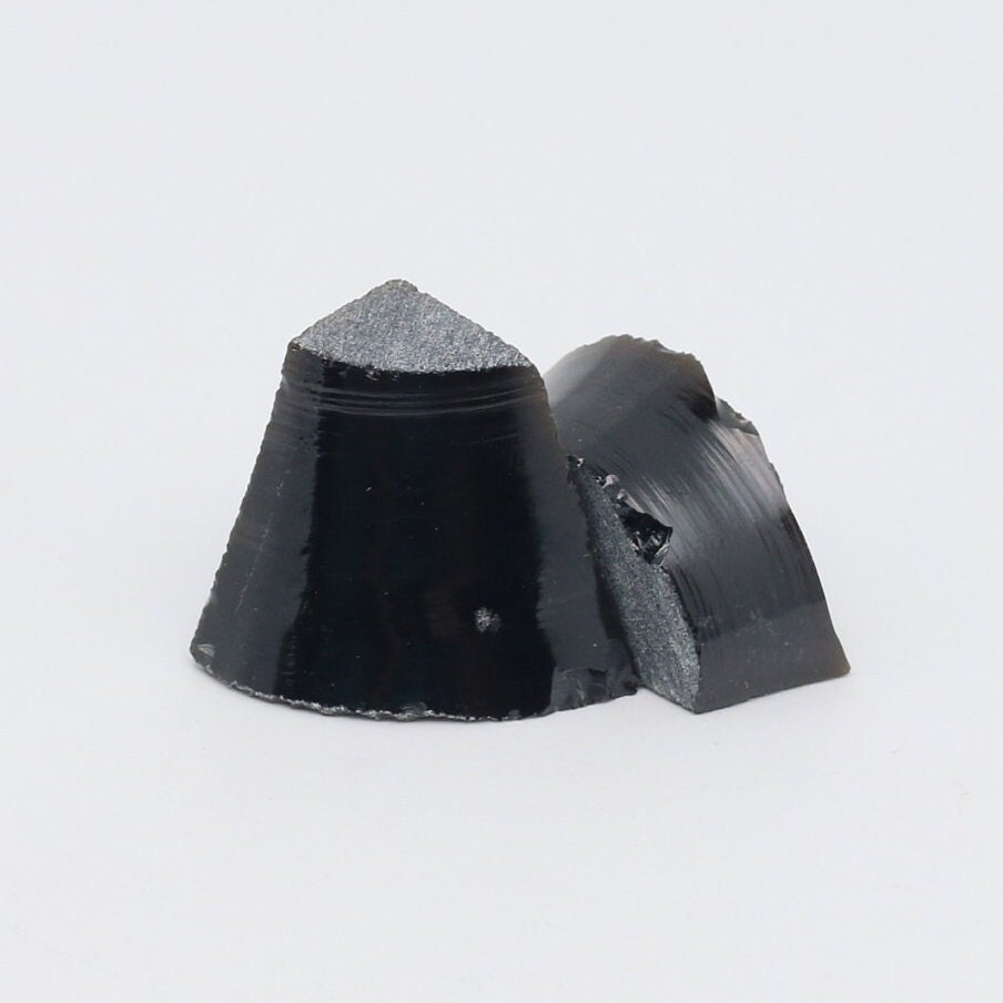 Very Dark Brown YAG Cr4+:YAG Faceting Rough for Gem Cutting - Various Sizes #BEGIN