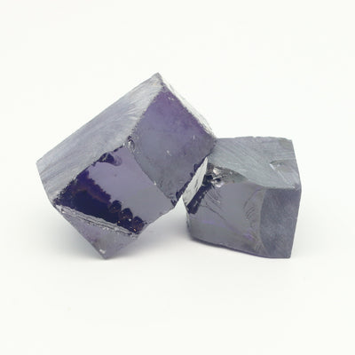 Violet Cubic Zirconia Faceting Rough for Gem Cutting - Various Sizes #BEGIN