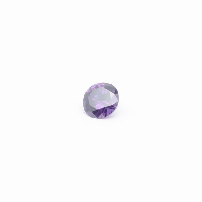 Violet Cubic Zirconia Faceting Rough for Gem Cutting - Various Sizes #BEGIN