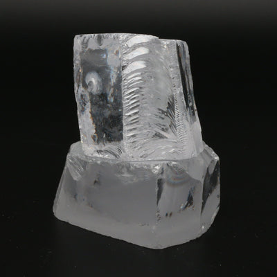 White Cubic Zirconia Faceting Rough for Gem Cutting - Various Sizes : #BEGIN