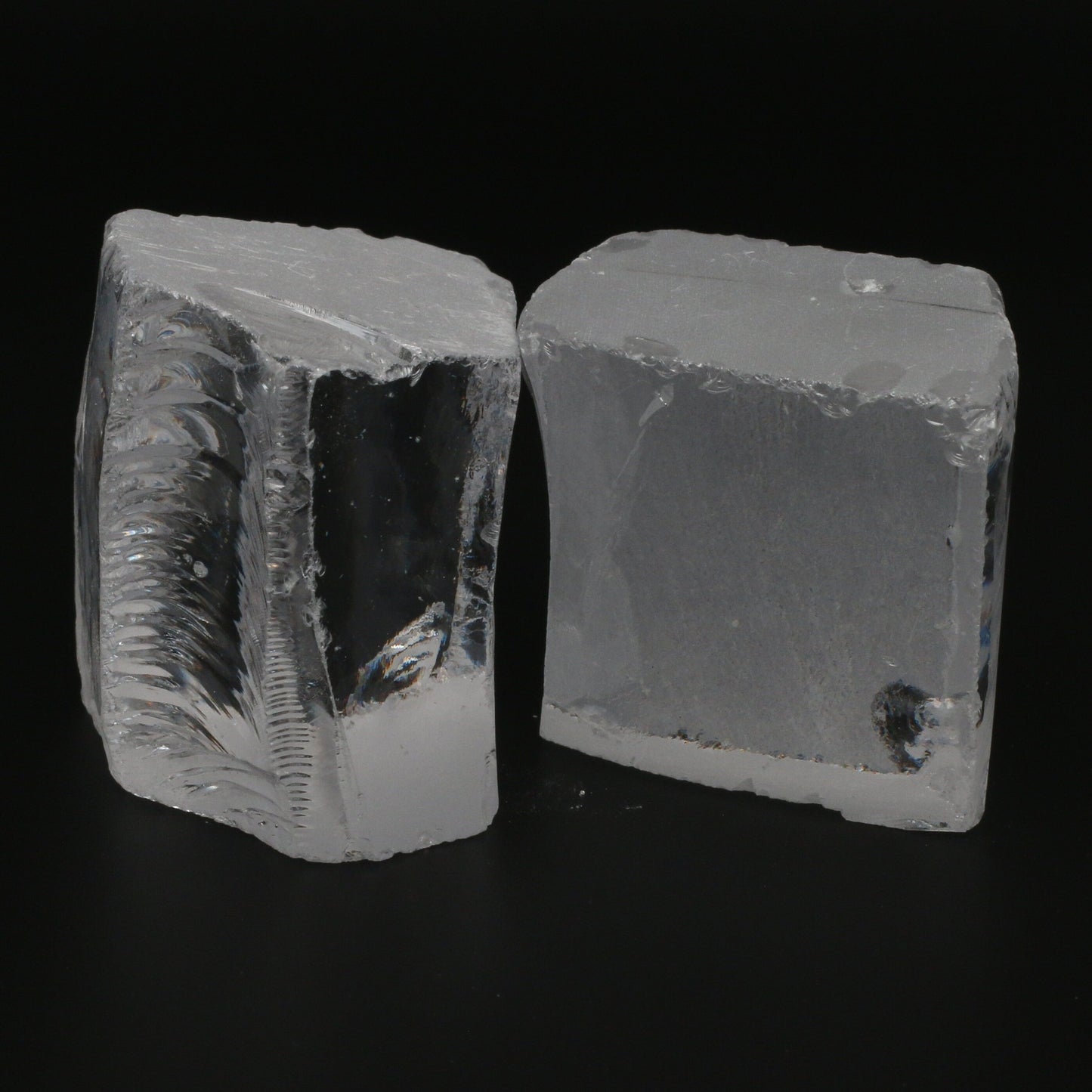 White Cubic Zirconia Faceting Rough for Gem Cutting - Various Sizes : #BEGIN