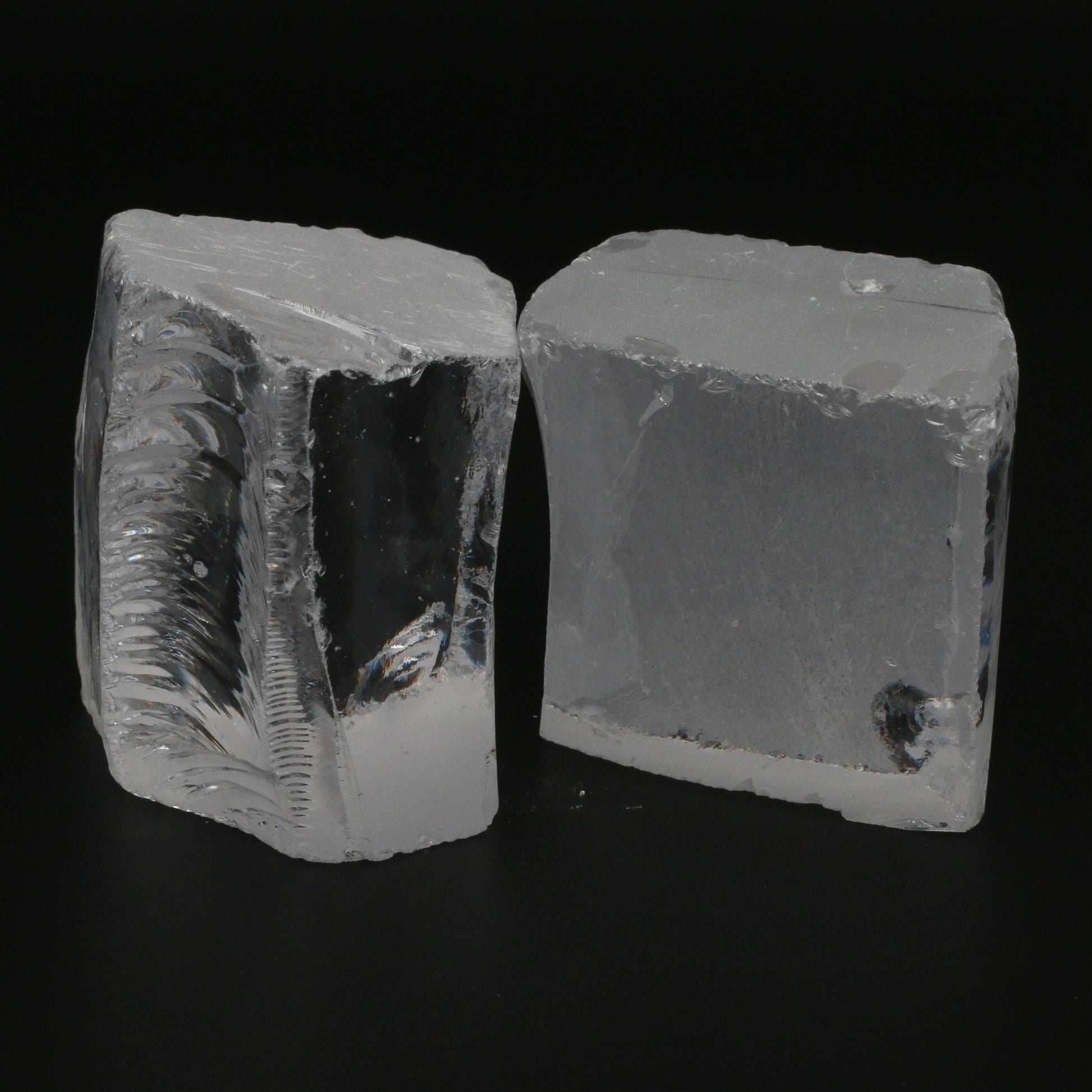 White Cubic Zirconia Faceting Rough for Gem Cutting - Various Sizes : #BEGIN