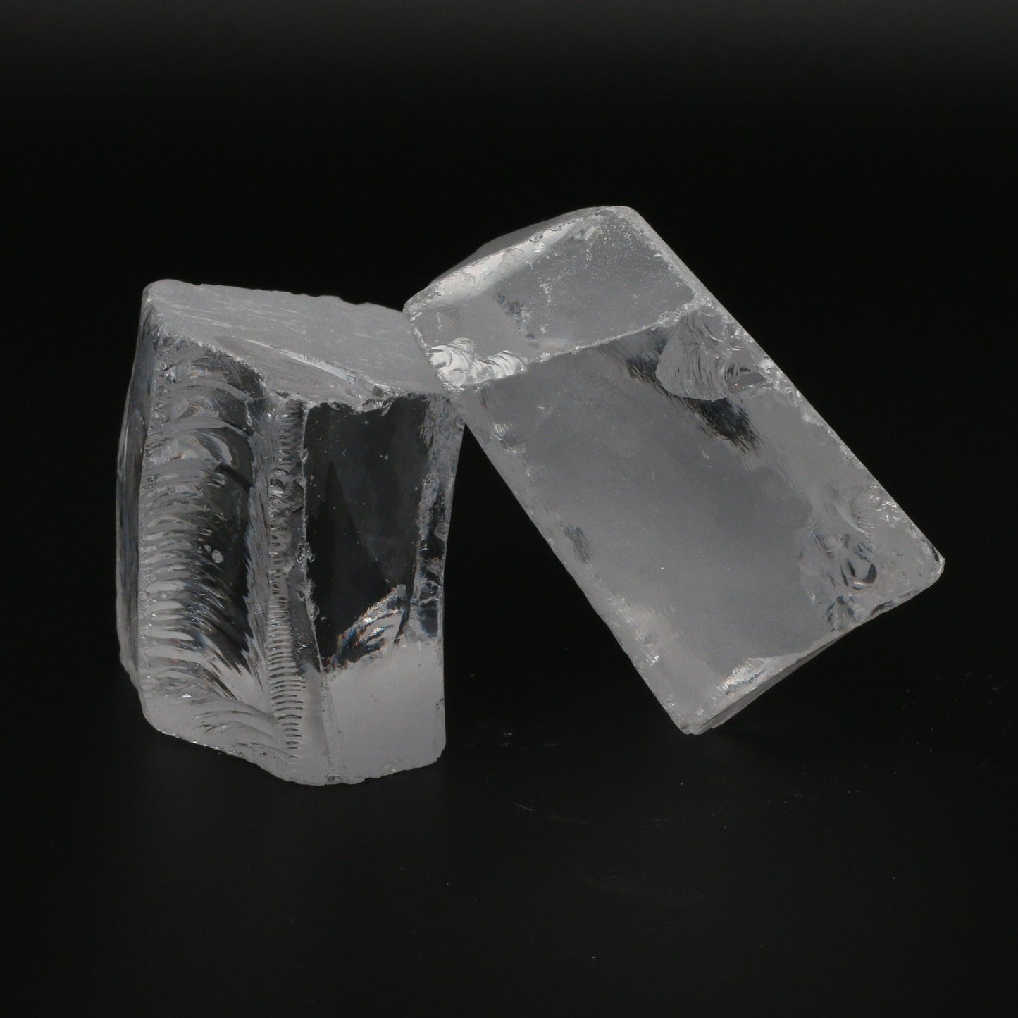 White Cubic Zirconia Faceting Rough for Gem Cutting - Various Sizes : #BEGIN