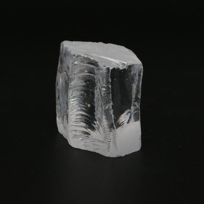 White Cubic Zirconia Faceting Rough for Gem Cutting - Various Sizes : #BEGIN