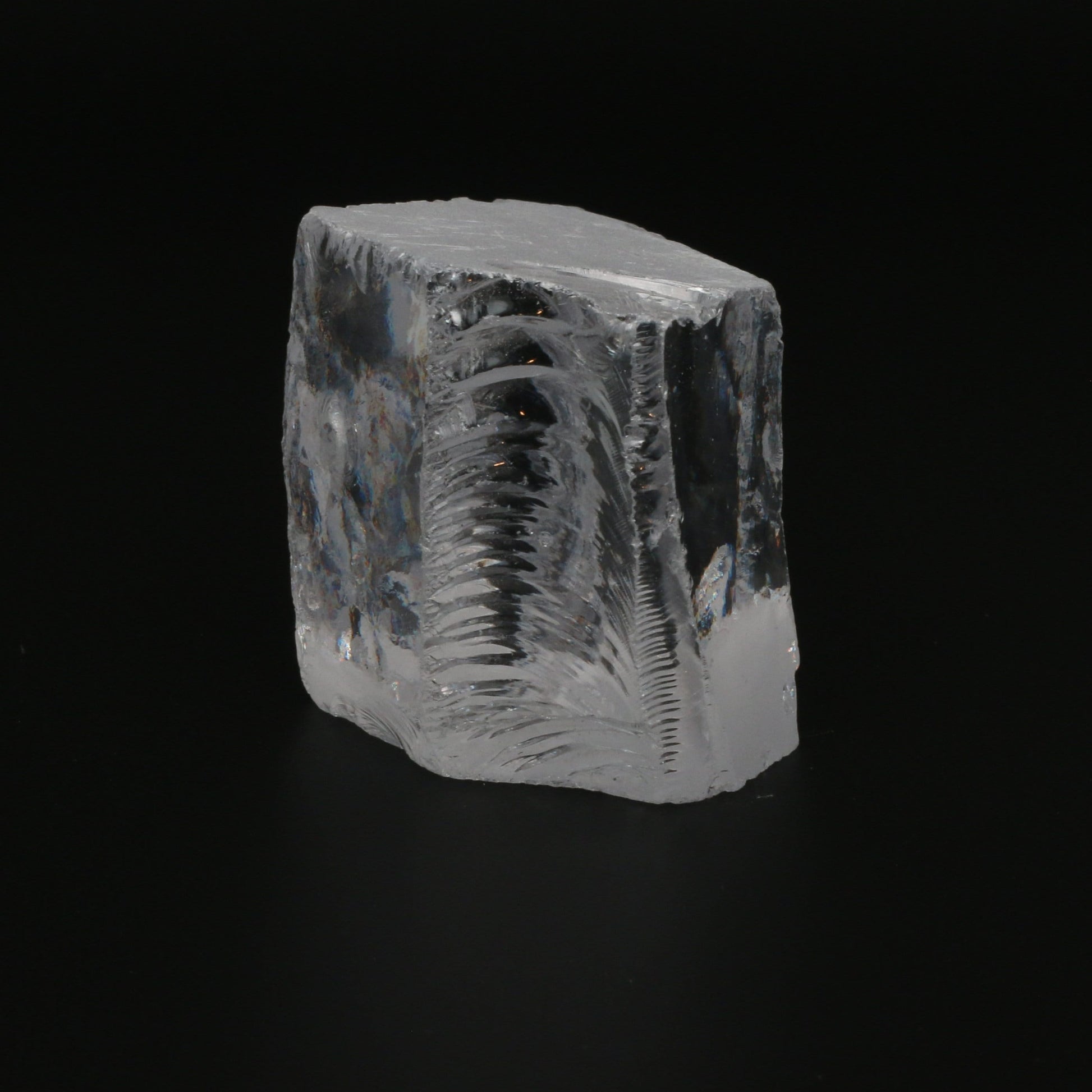 White Cubic Zirconia Faceting Rough for Gem Cutting - Various Sizes : #BEGIN