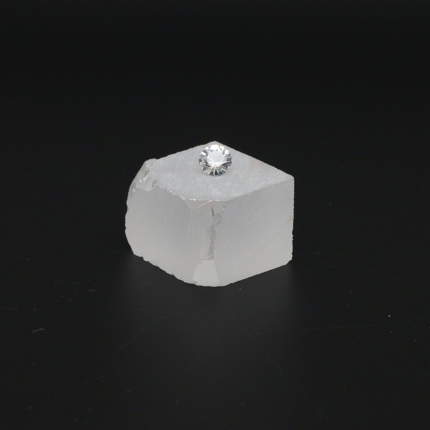 White YAG Faceting Rough for Gem Cutting - Various Sizes #BEGIN
